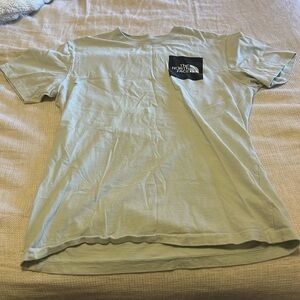 The North Face light green t shirt